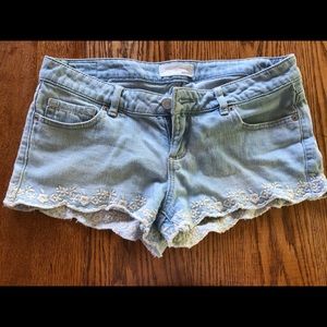 Jean shorts